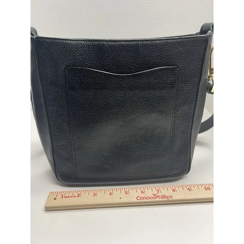 Rebecca Minkoff Women’s Jody Black Leather Feedbag Shoulder Strap